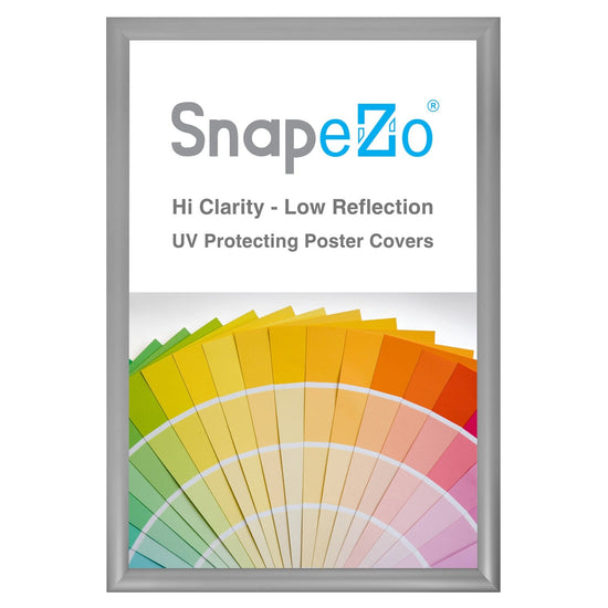 14x21 Silver SnapeZo® Snap Frame - 1.2" Profile - Snap Frames Direct