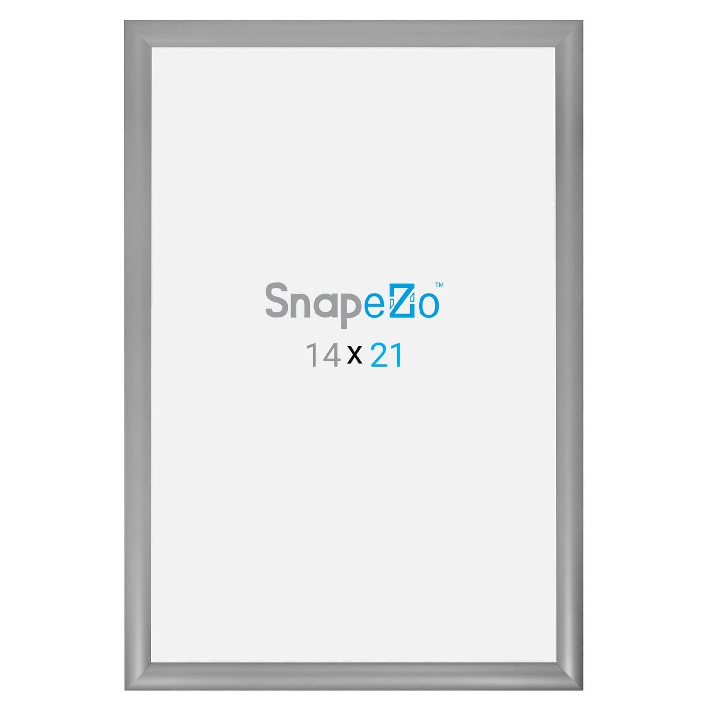 14x21 Silver SnapeZo® Snap Frame - 1.2" Profile - Snap Frames Direct