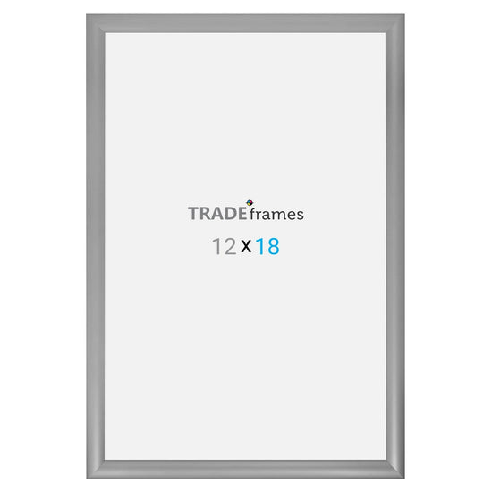 12x18  TRADEframe Silver Snap Frame 12x18 - 1.2 inch profile - Snap Frames Direct