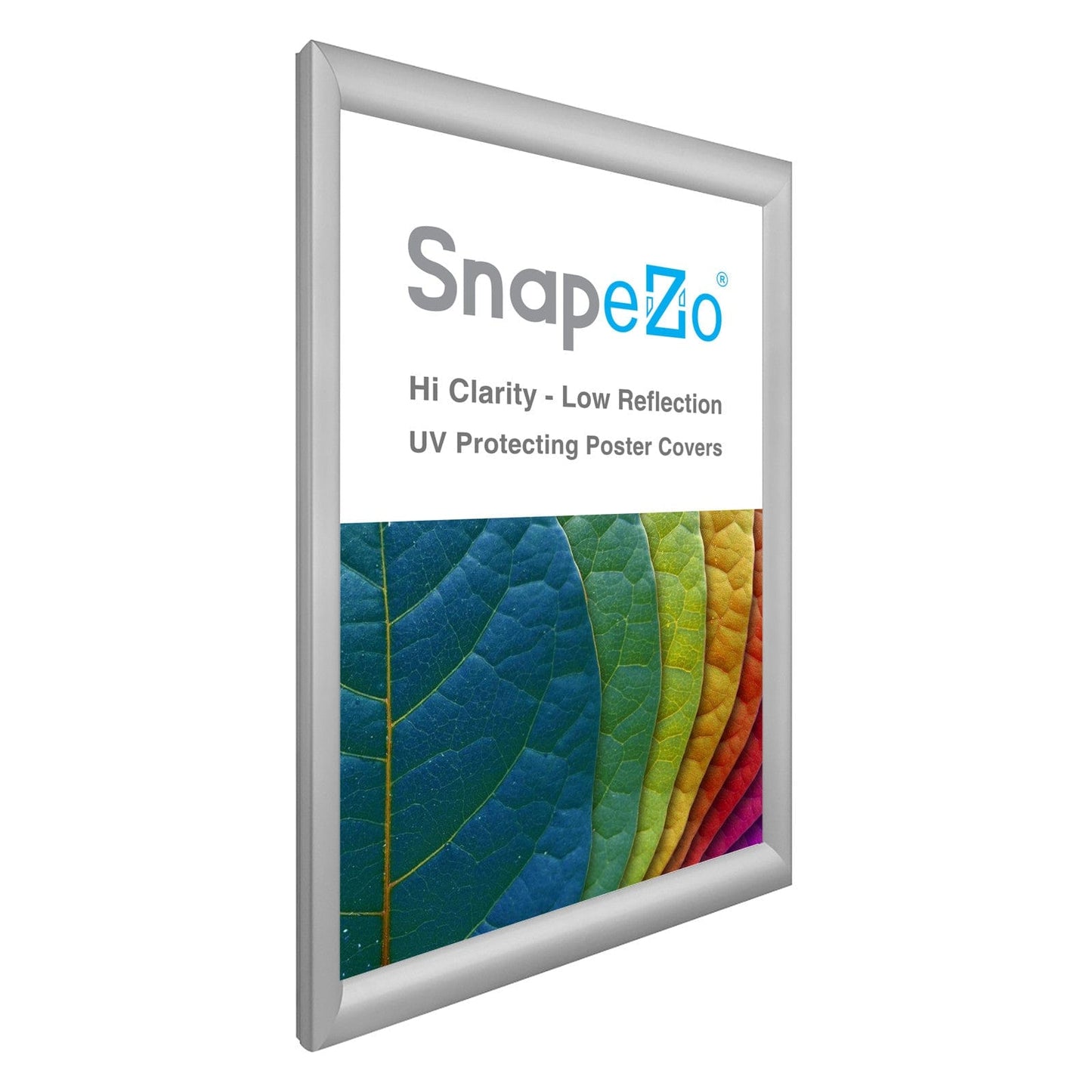 12x18 Silver SnapeZo® Snap Frame - 1.2" Profile - Snap Frames Direct