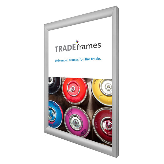 16x24  TRADEframe Silver Snap Frame 16x24 - 1.2 inch profile - Snap Frames Direct