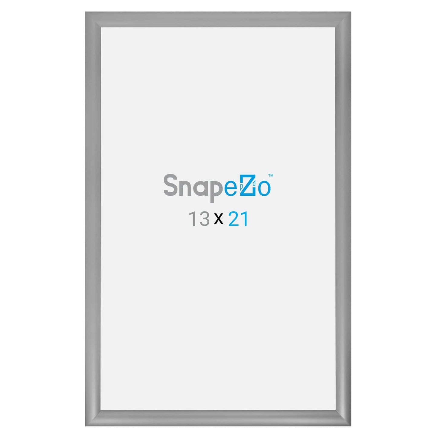 13x21 Silver SnapeZo® Snap Frame - 1.2" Profile - Snap Frames Direct