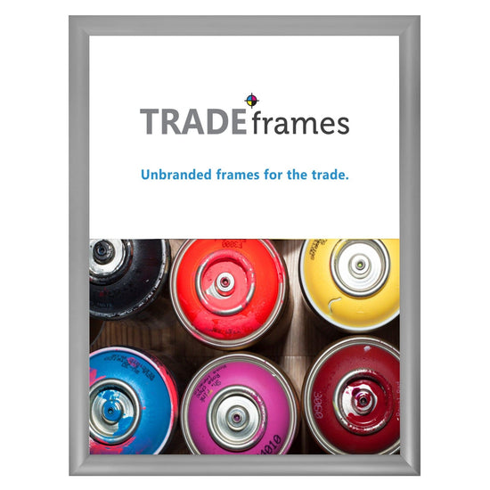 16x20 Silver TRADEframe Snap Frame - 1.2" Profile - Snap Frames Direct