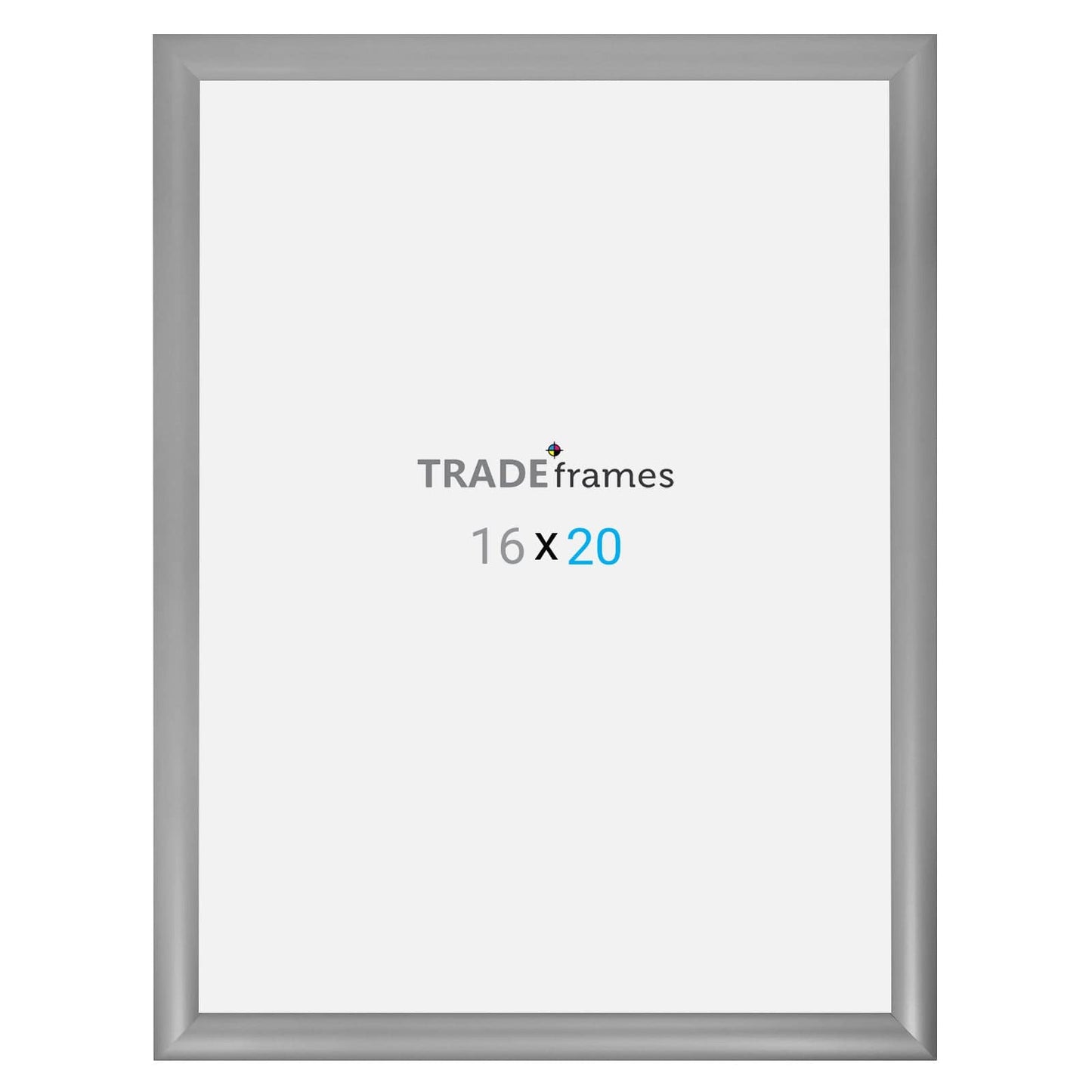 16x20 Silver TRADEframe Snap Frame - 1.2" Profile - Snap Frames Direct