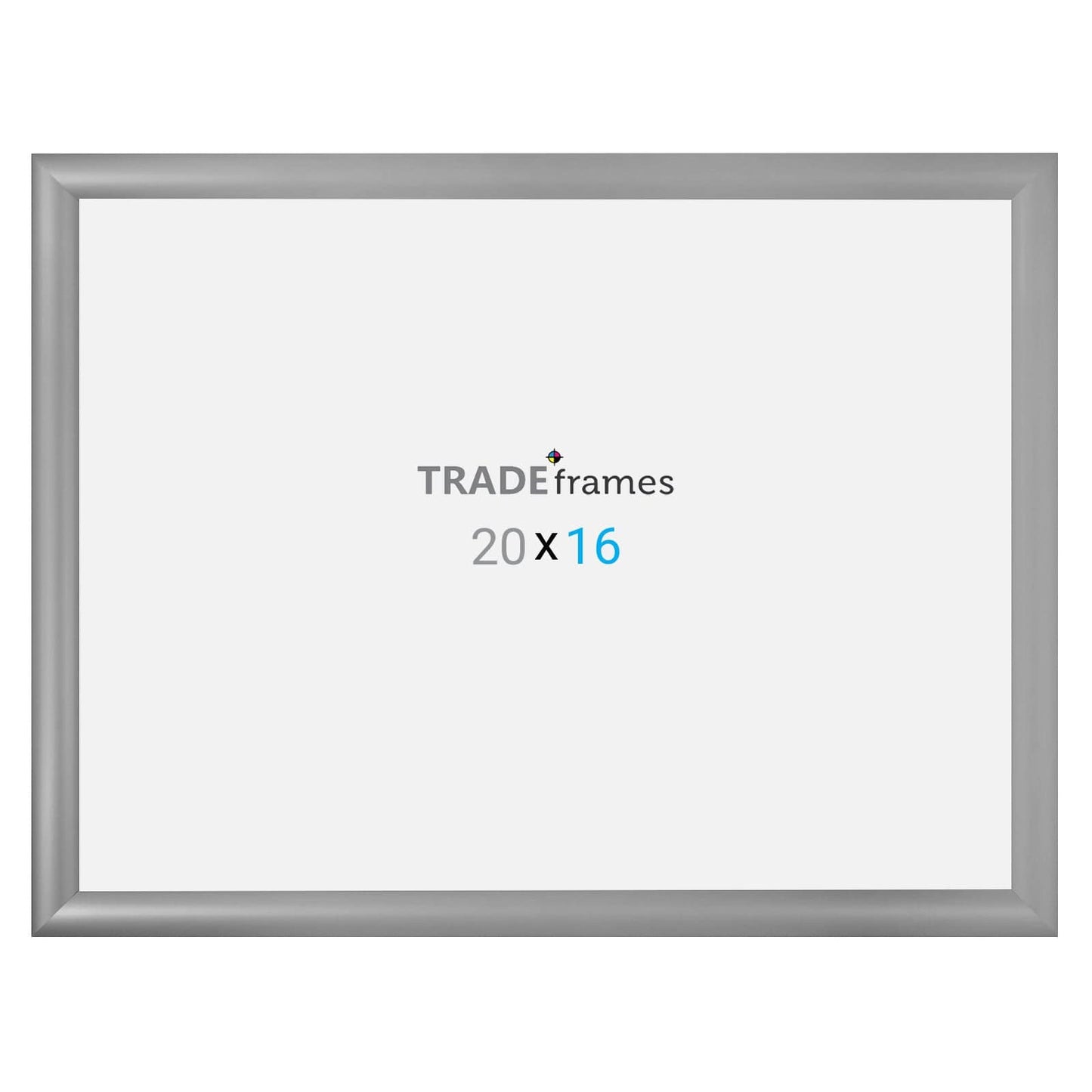 16x20 Silver TRADEframe Snap Frame - 1.2" Profile - Snap Frames Direct