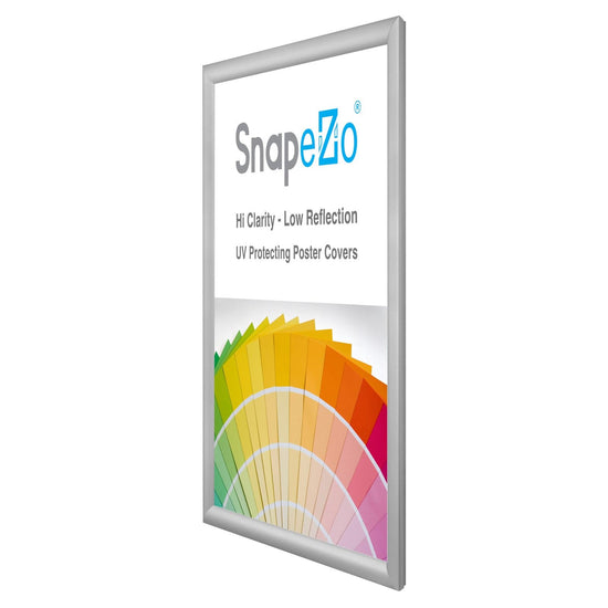 19x24 Silver SnapeZo® Snap Frame - 1.2" Profile - Snap Frames Direct