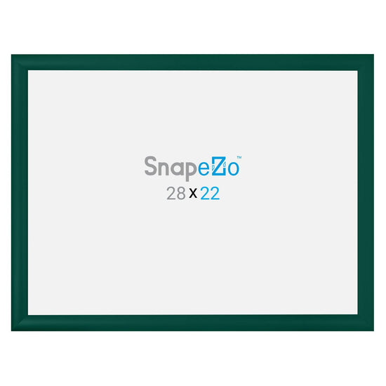 22x28 Green SnapeZo® Snap Frame - 1.2" Profile - Snap Frames Direct