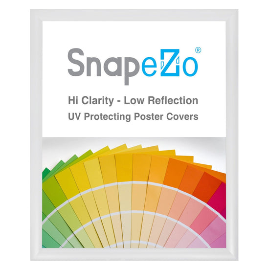 13x16 White SnapeZo® Snap Frame - 1.2" Profile - Snap Frames Direct