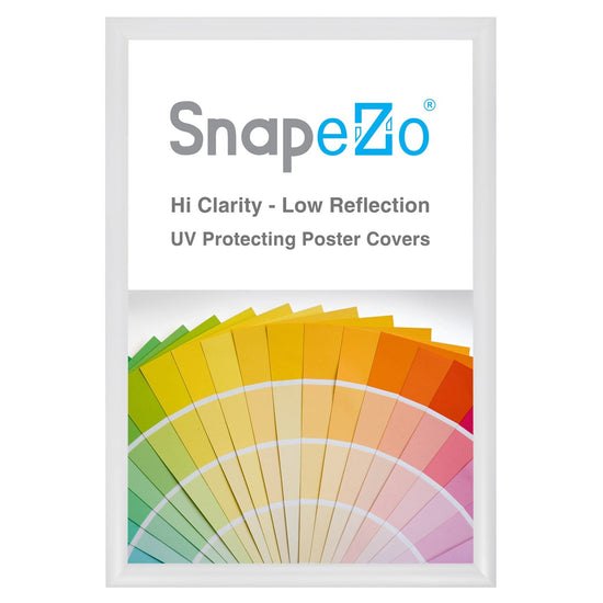 13x20 White SnapeZo® Snap Frame - 1.2" Profile - Snap Frames Direct