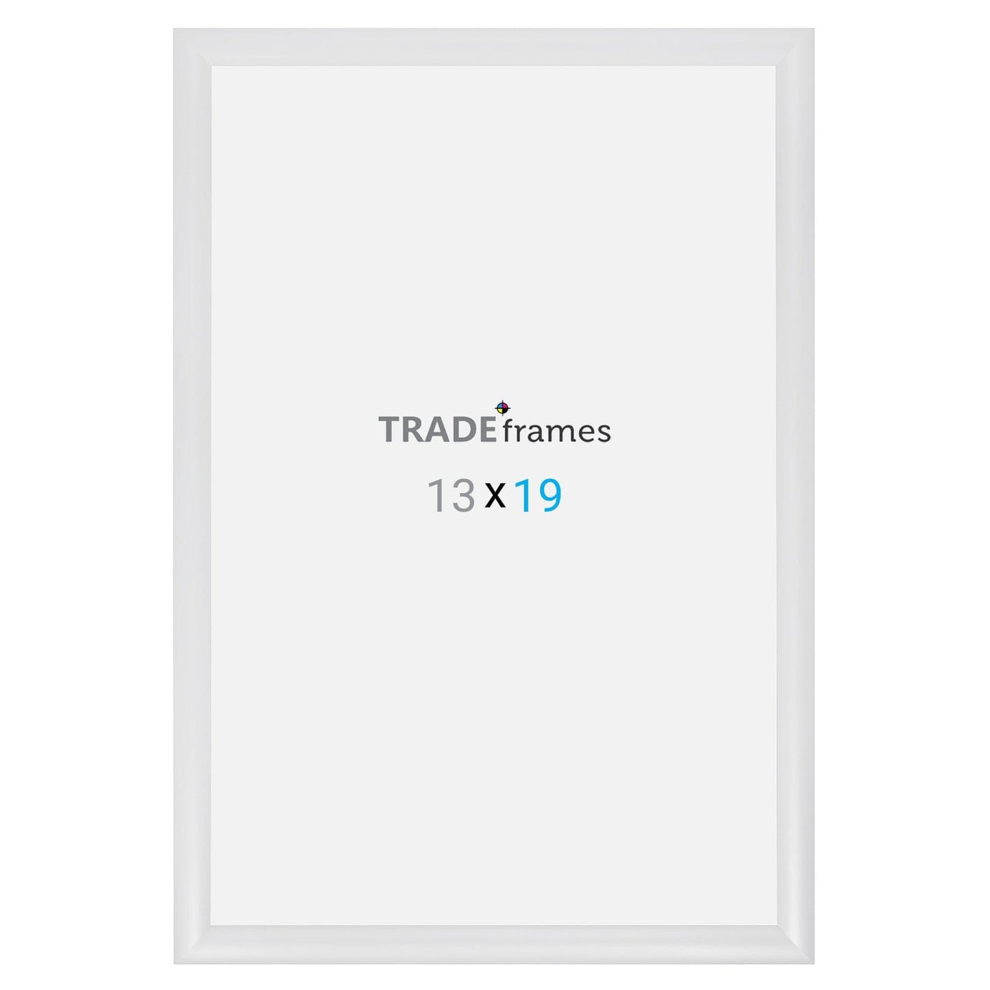 13x19 TRADEframe White Snap Frame 13x19 - 1.2 inch profile - Snap Frames Direct