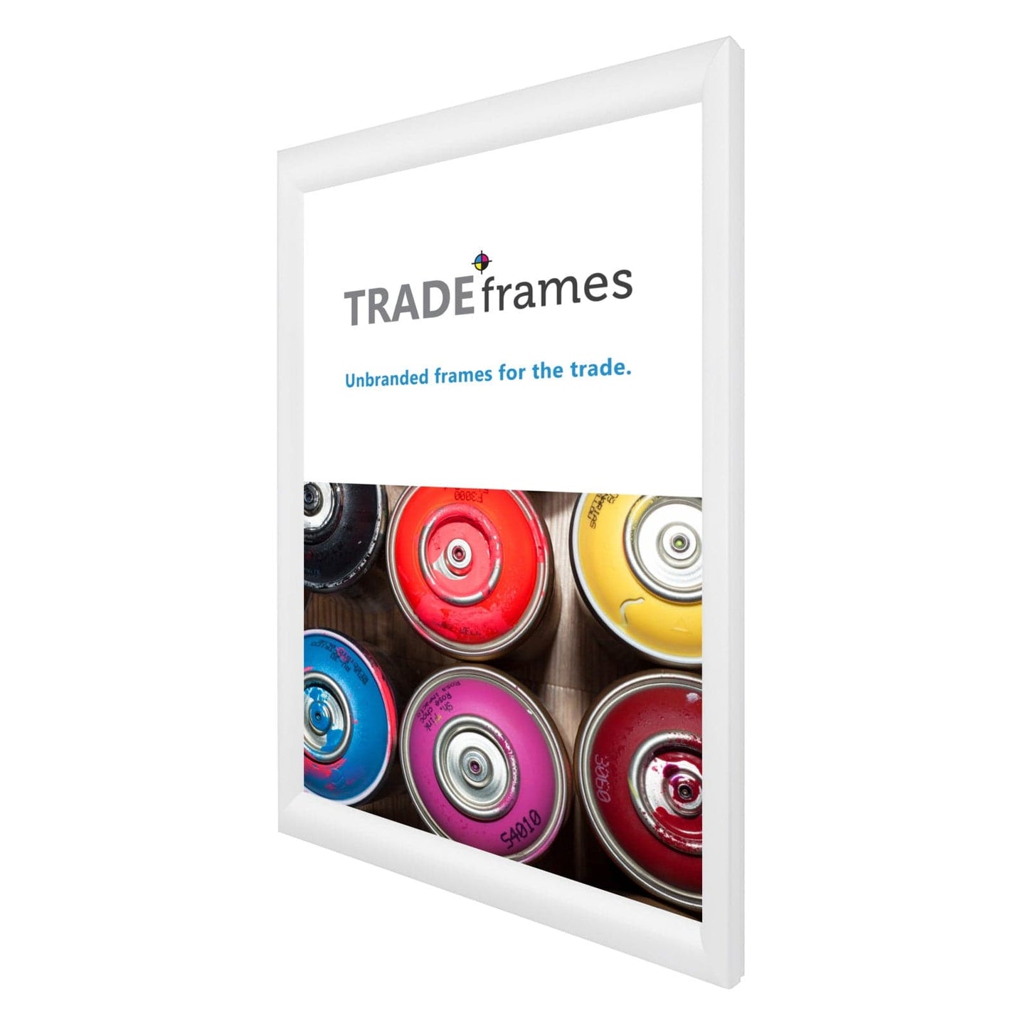 13x19 TRADEframe White Snap Frame 13x19 - 1.2 inch profile - Snap Frames Direct