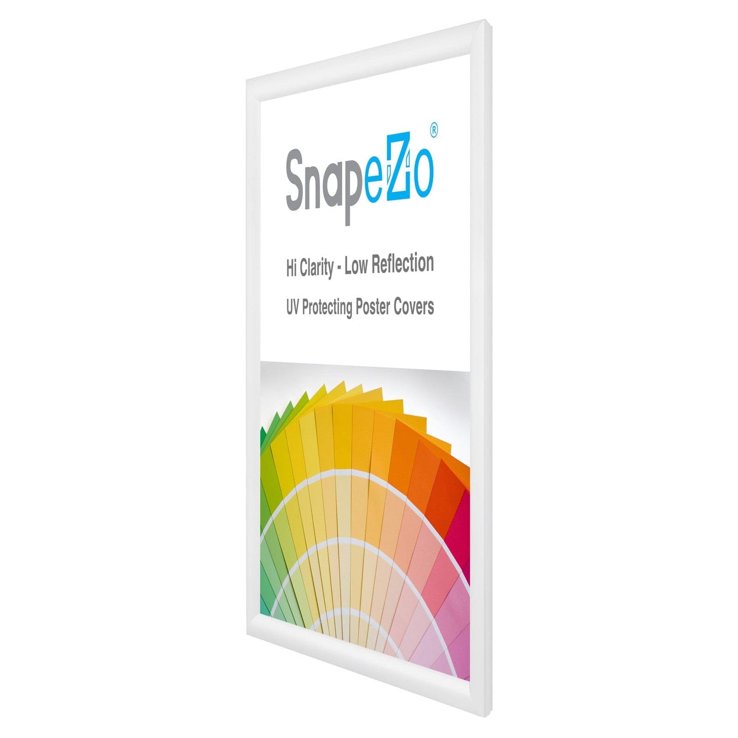 19x24 White SnapeZo® Snap Frame - 1.2" Profile - Snap Frames Direct