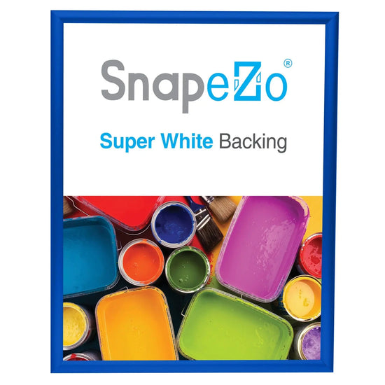 18x24 Blue SnapeZo® Snap Frame - 1" Profile - Snap Frames Direct