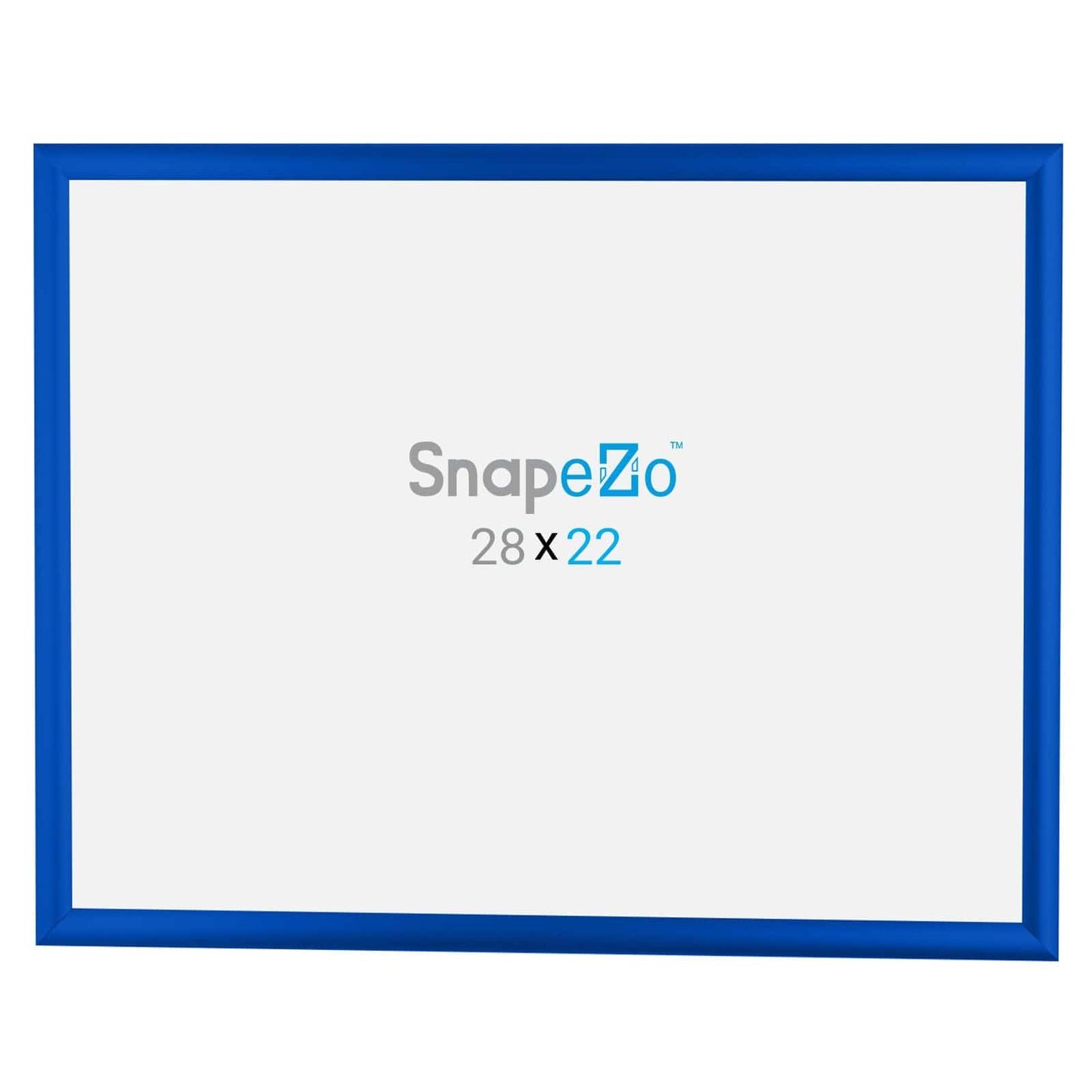 22x28 Inches Blue SnapeZo® Snap Frame - 1" profile - Snap Frames Direct