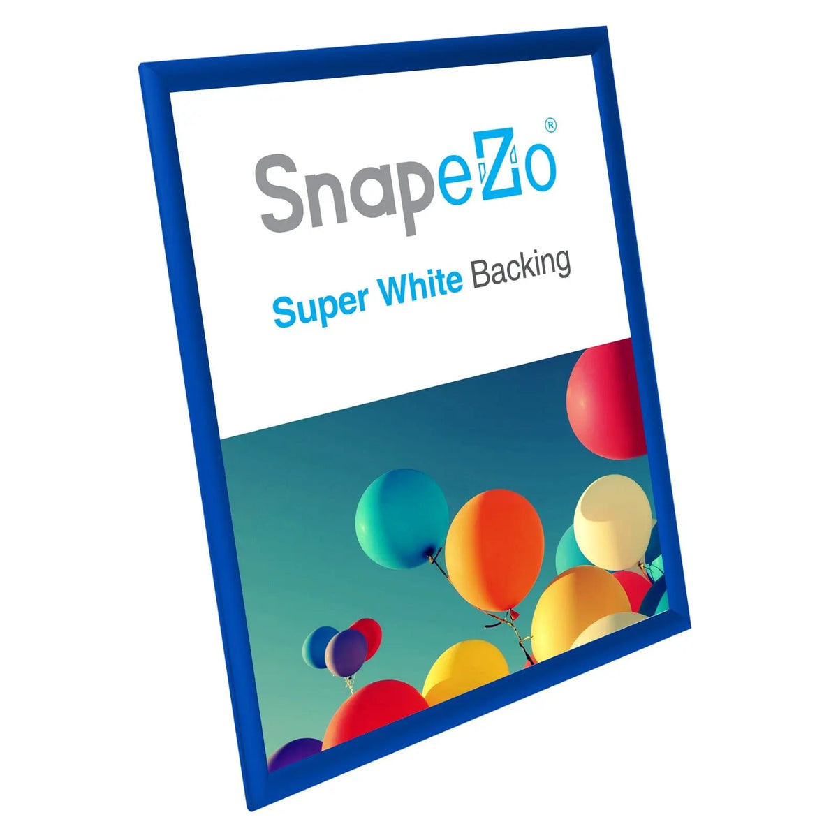 24x30 Blue Snapezo® Snap Frame - 1