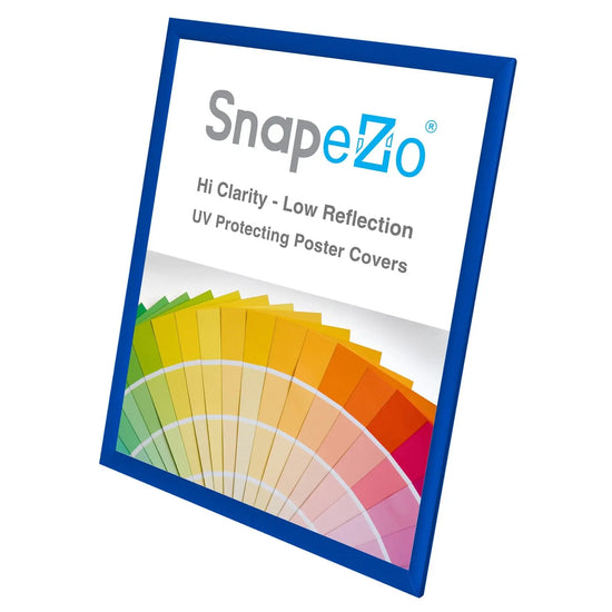 18x24 Blue SnapeZo® Snap Frame - 1" Profile - Snap Frames Direct