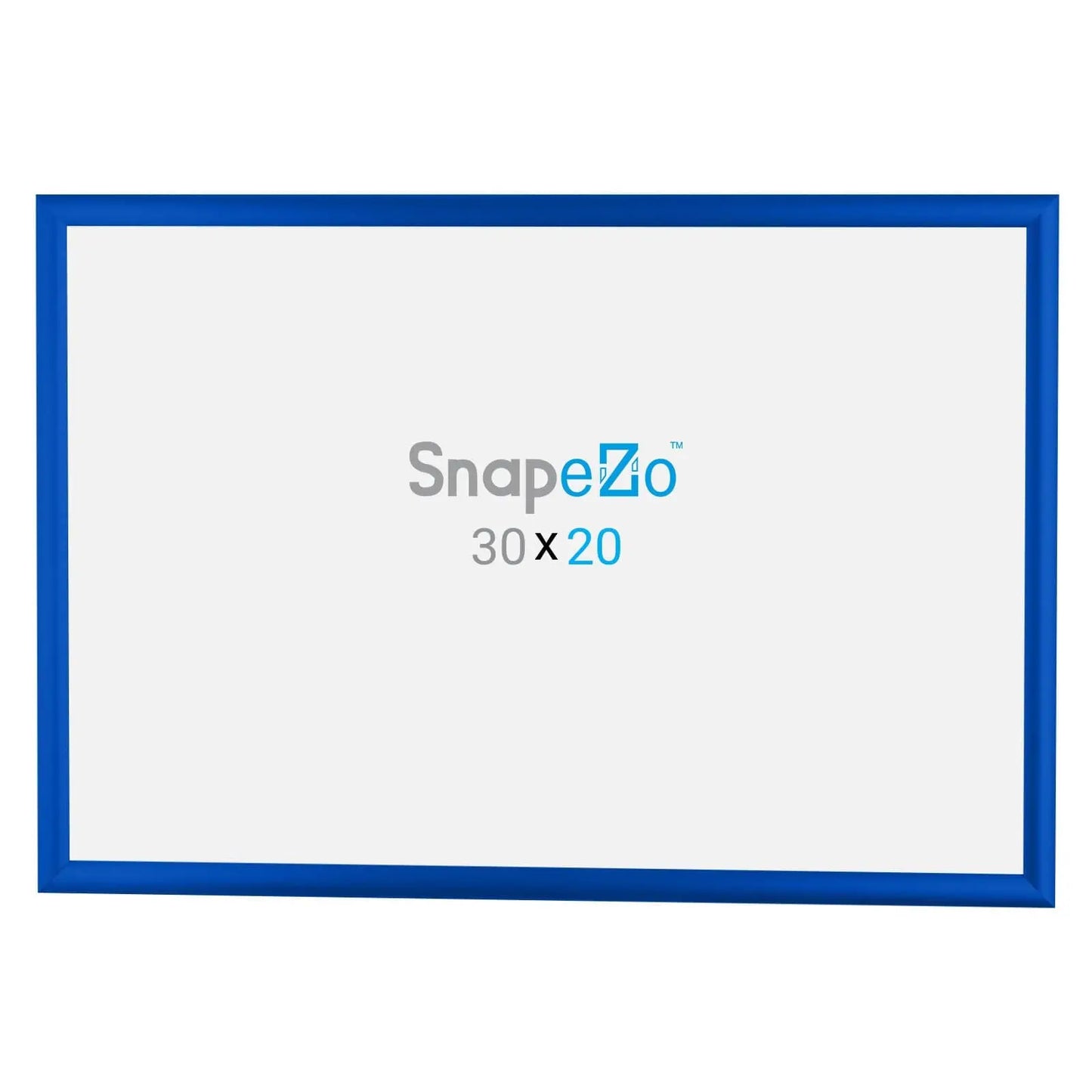 20x30 Blue SnapeZo® Snap Frame - 1" Profile - Snap Frames Direct