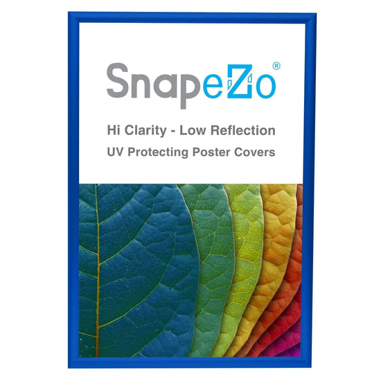 20x30 Blue SnapeZo® Snap Frame - 1" Profile - Snap Frames Direct