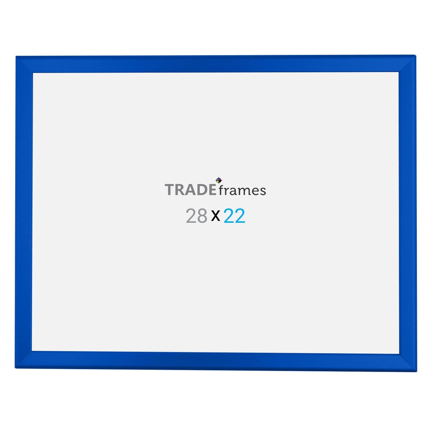 22x28  TRADEframe Blue Snap Frame 22x28 - 1.25 inch profile - Snap Frames Direct