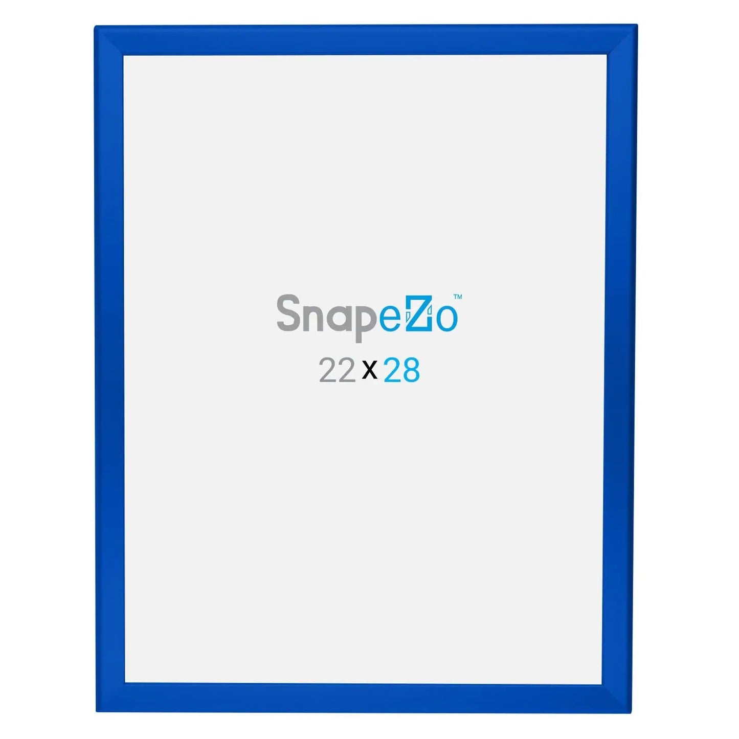 22x28 Blue SnapeZo® Snap Frame - 1.25" Profile - Snap Frames Direct