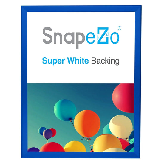 18x24 Blue SnapeZo® Snap Frame - 1.25" Profile - Snap Frames Direct