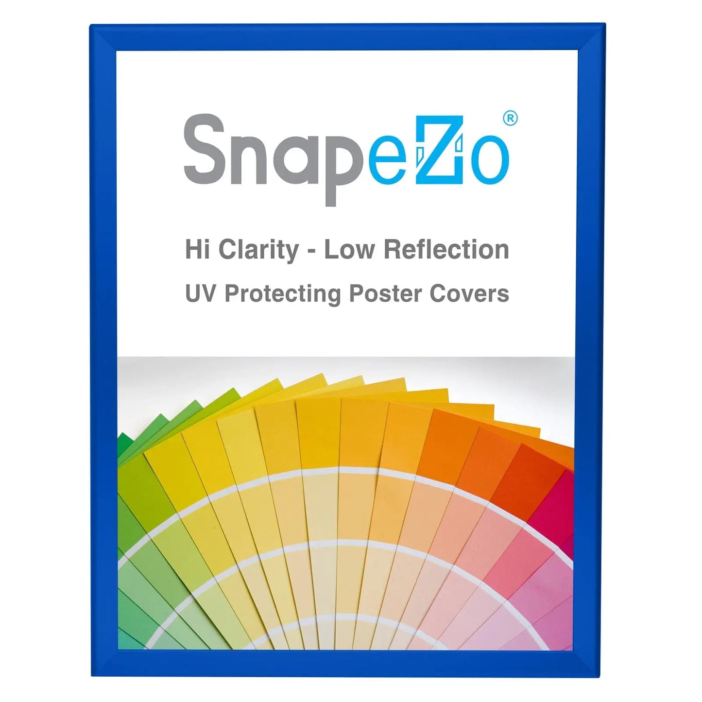 16x20 Blue SnapeZo® Snap Frame - 1.25" Profile - Snap Frames Direct