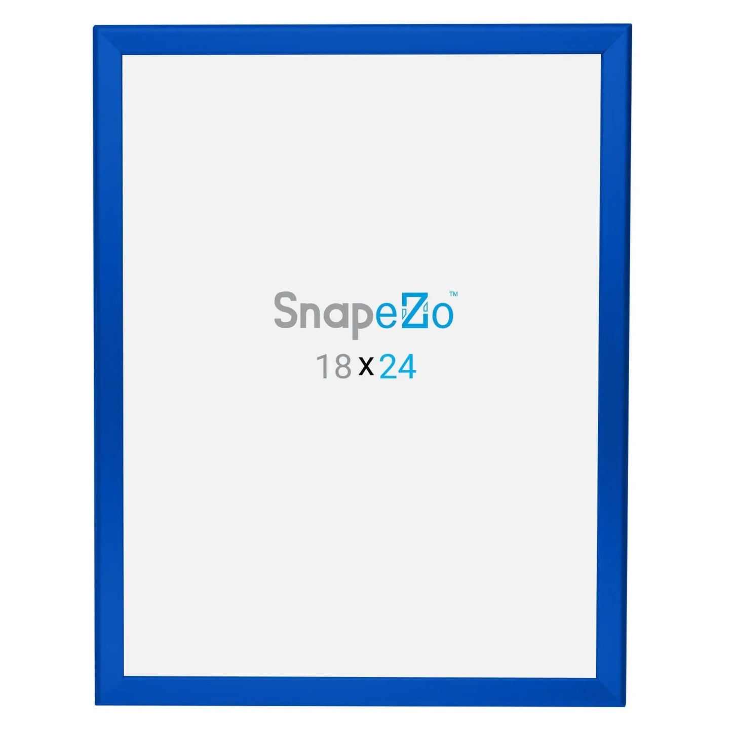 18x24 Blue SnapeZo® Snap Frame - 1.25" Profile - Snap Frames Direct