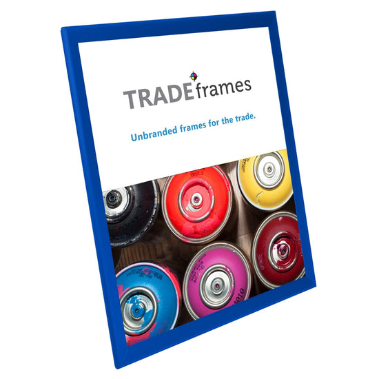 22x28  TRADEframe Blue Snap Frame 22x28 - 1.25 inch profile - Snap Frames Direct