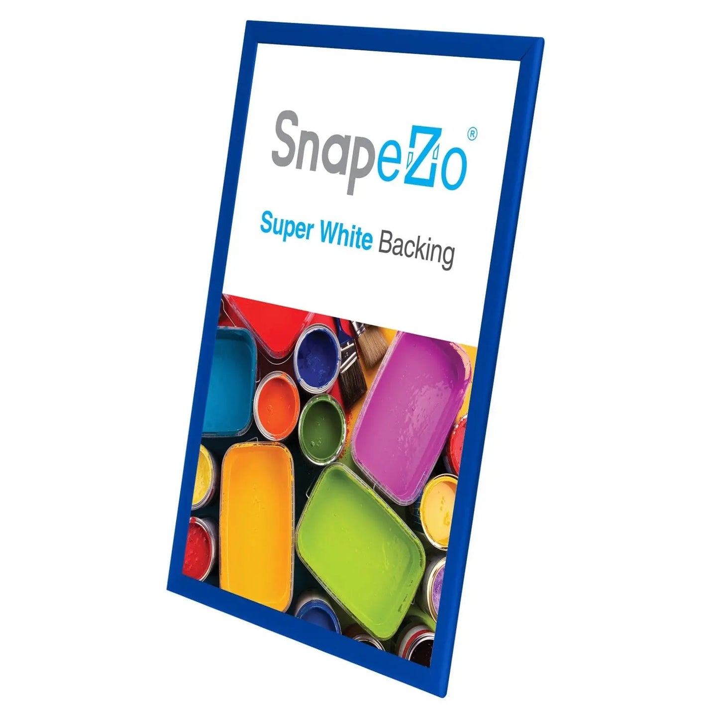 20x30 Blue SnapeZo® Snap Frame - 1.25" Profile - Snap Frames Direct