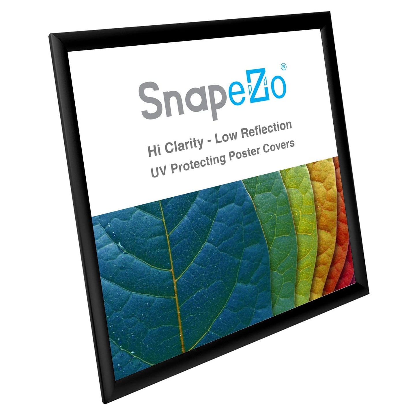 Black SnapeZo® Snap Frame 10x10 - 1" Profile - Snap Frames Direct