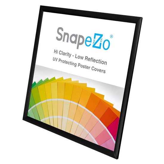 24x24 Black SnapeZo® Snap Frame - 1" Profile - Snap Frames Direct
