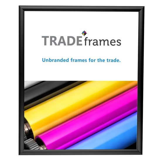 20x24 Black TRADEframe Snap Frame 20x24 - 1" Profile - Snap Frames Direct