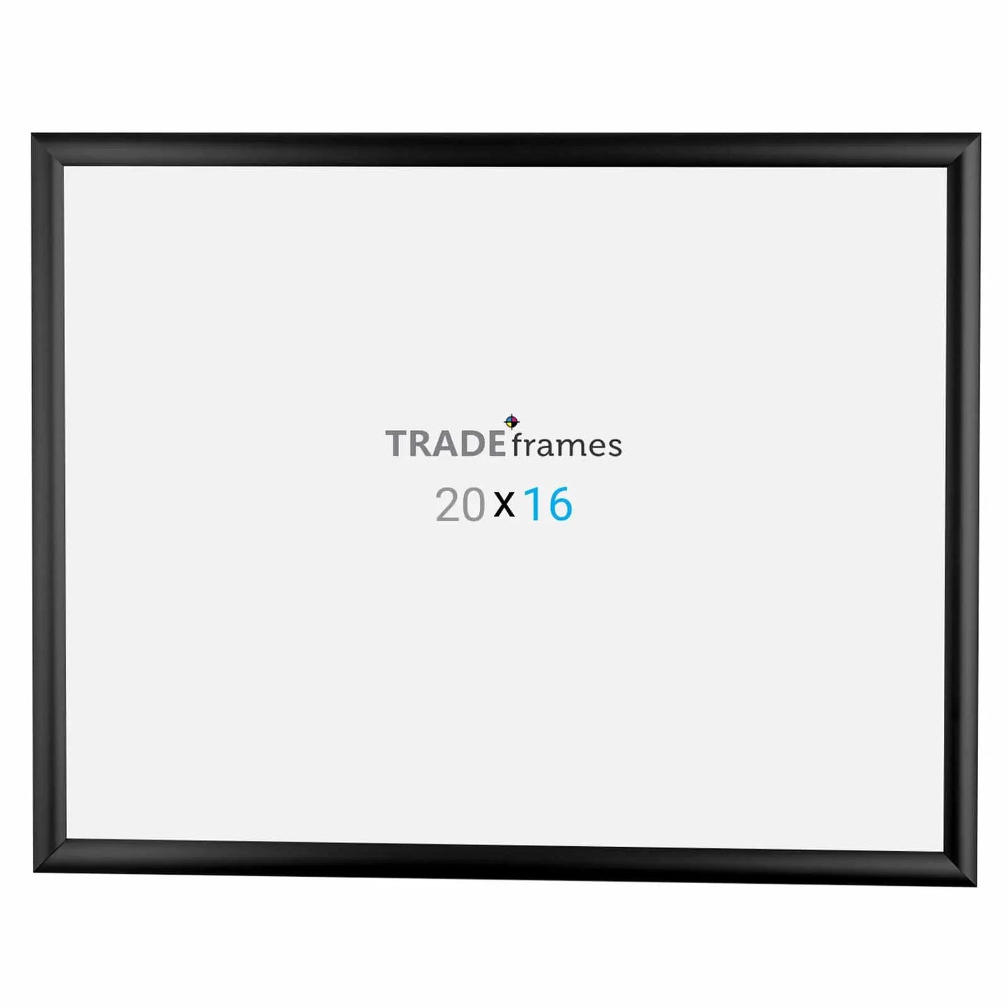 16x20 Black Snap Frame - 1" Profile - Snap Frames Direct