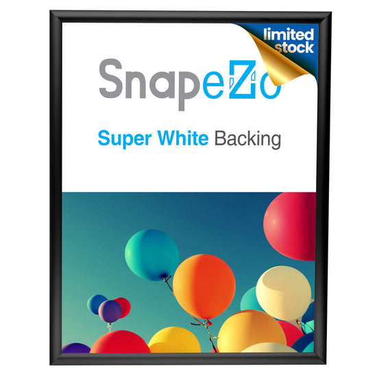 Black Snapezo® Snap Frame 22x28 - 1.81" Profile