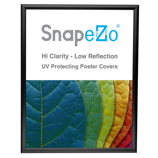 22x28 Black SnapeZo® Poster Snap Frame 1" - Snap Frames Direct