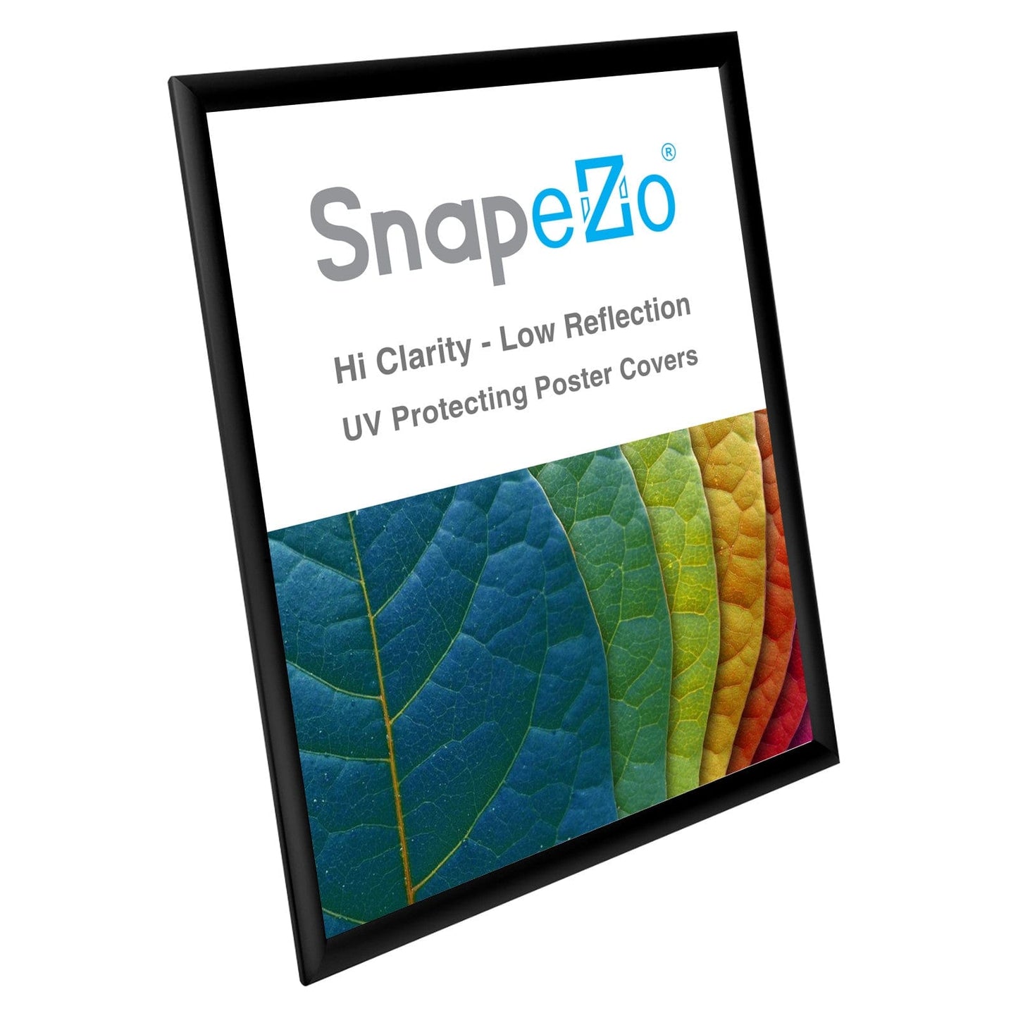 12x16 Black SnapeZo® Snap Frame - 1" Profile - Snap Frames Direct
