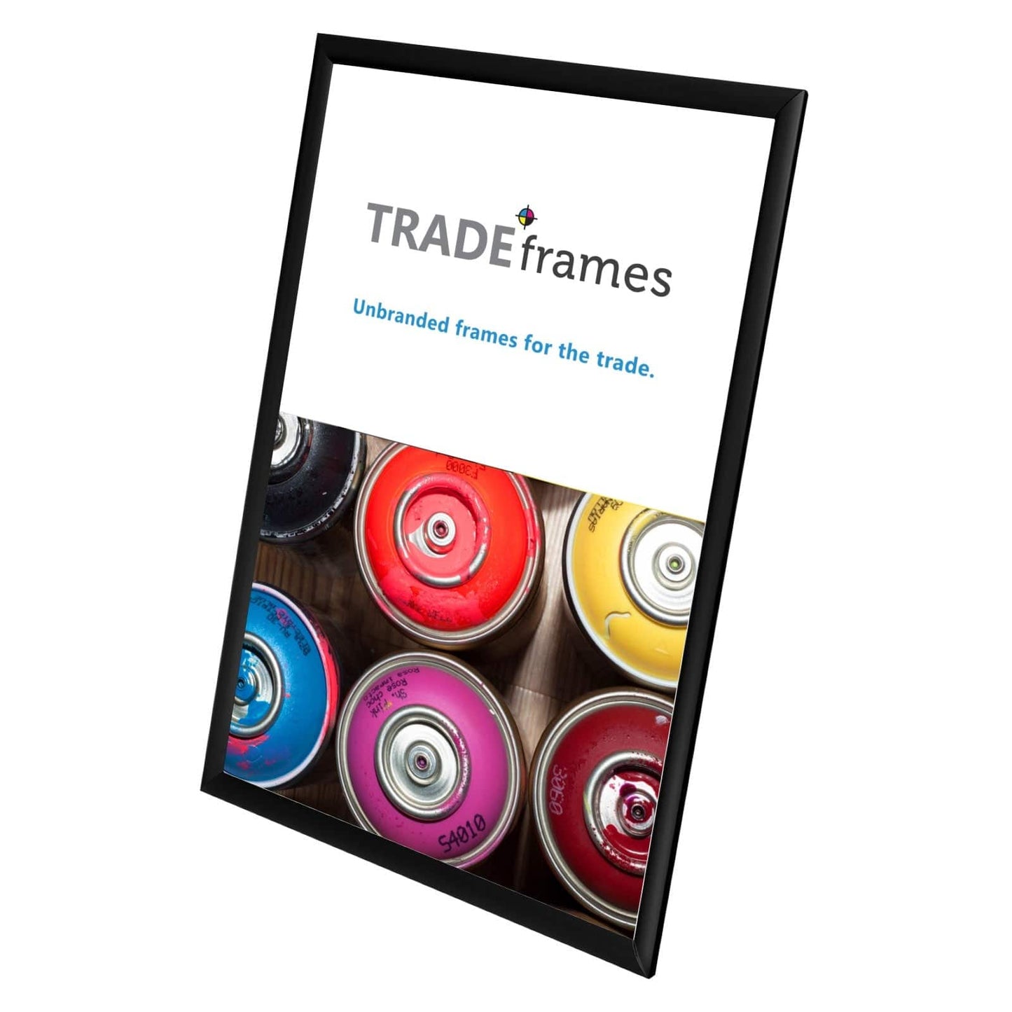 14x22 Black TRADEframe Snap Frame - 1" Profile - Snap Frames Direct