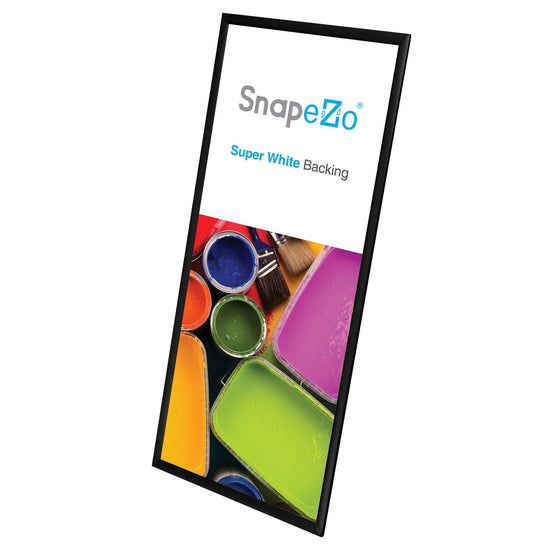 14x36 Black SnapeZo® Poster Snap Frame 1" - Snap Frames Direct