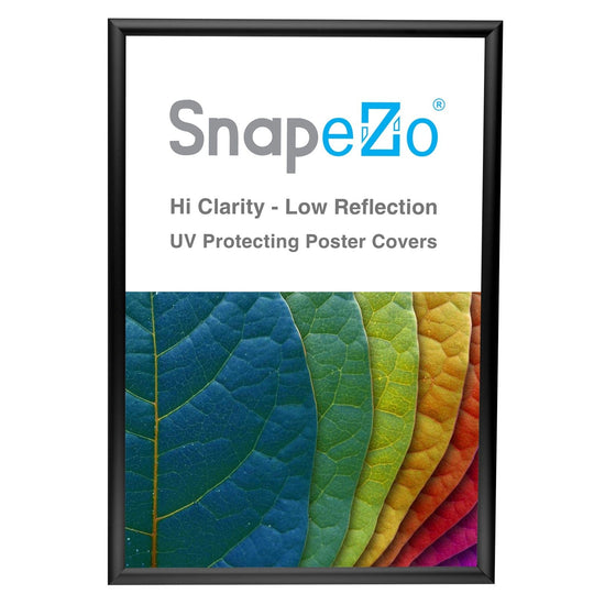 12x18 Black SnapeZo® Poster Snap Frame 1" - Snap Frames Direct