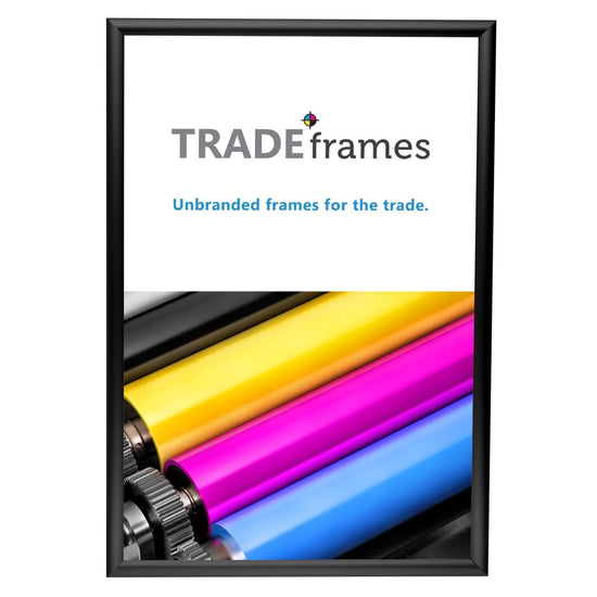 12x18 Black Snap Frame - 1" Profile - Snap Frames Direct