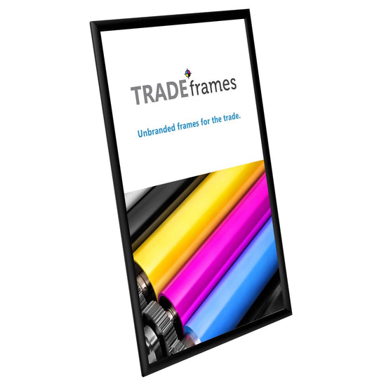 27x40 TRADEframe Black Snap Frame 27x40 - 1 inch profile - Snap Frames Direct