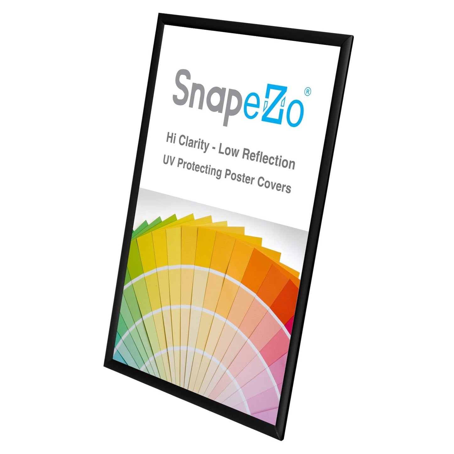 12x18 Black SnapeZo® Poster Snap Frame 1" - Snap Frames Direct