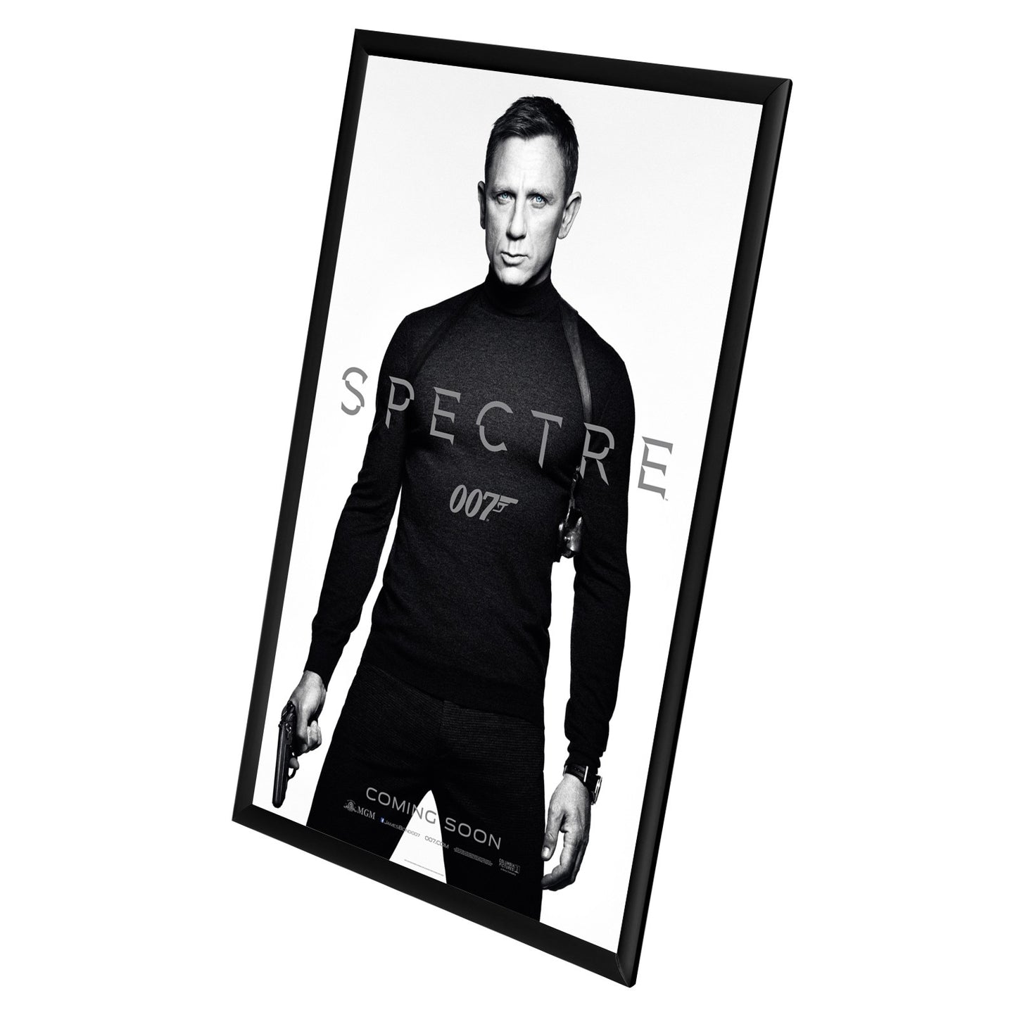 Twin-Pack Black 24x36 Movie Poster Frame - 1" Profile