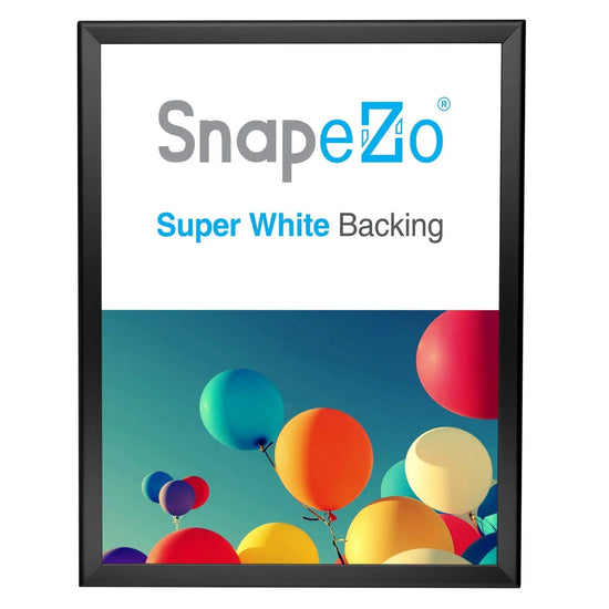 Black double-sided snap frame poster size 16X20 - 1.25 inch profile - Snap Frames Direct