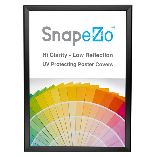 14x20 Black SnapeZo® Snap Frame - 1.25" Profile - Snap Frames Direct