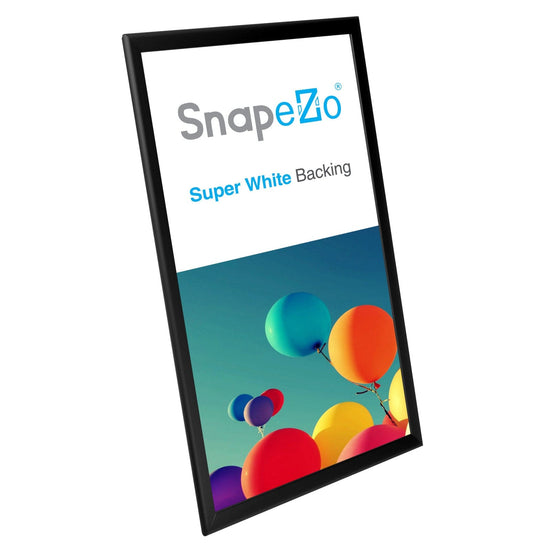 12x24 Black SnapeZo® Snap Frame - 1.25" Profile - Snap Frames Direct