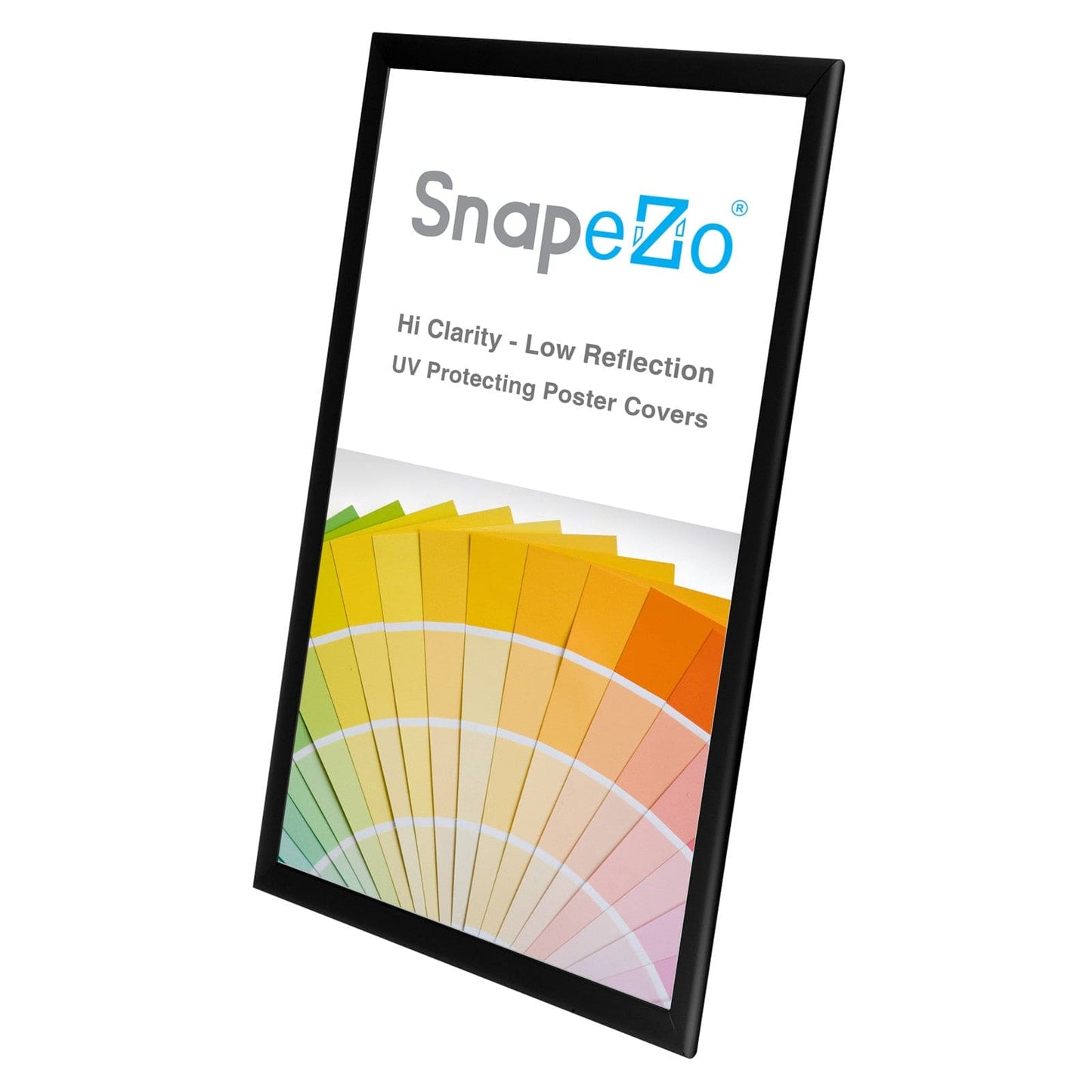 12x24 Black SnapeZo® Snap Frame - 1.25" Profile - Snap Frames Direct