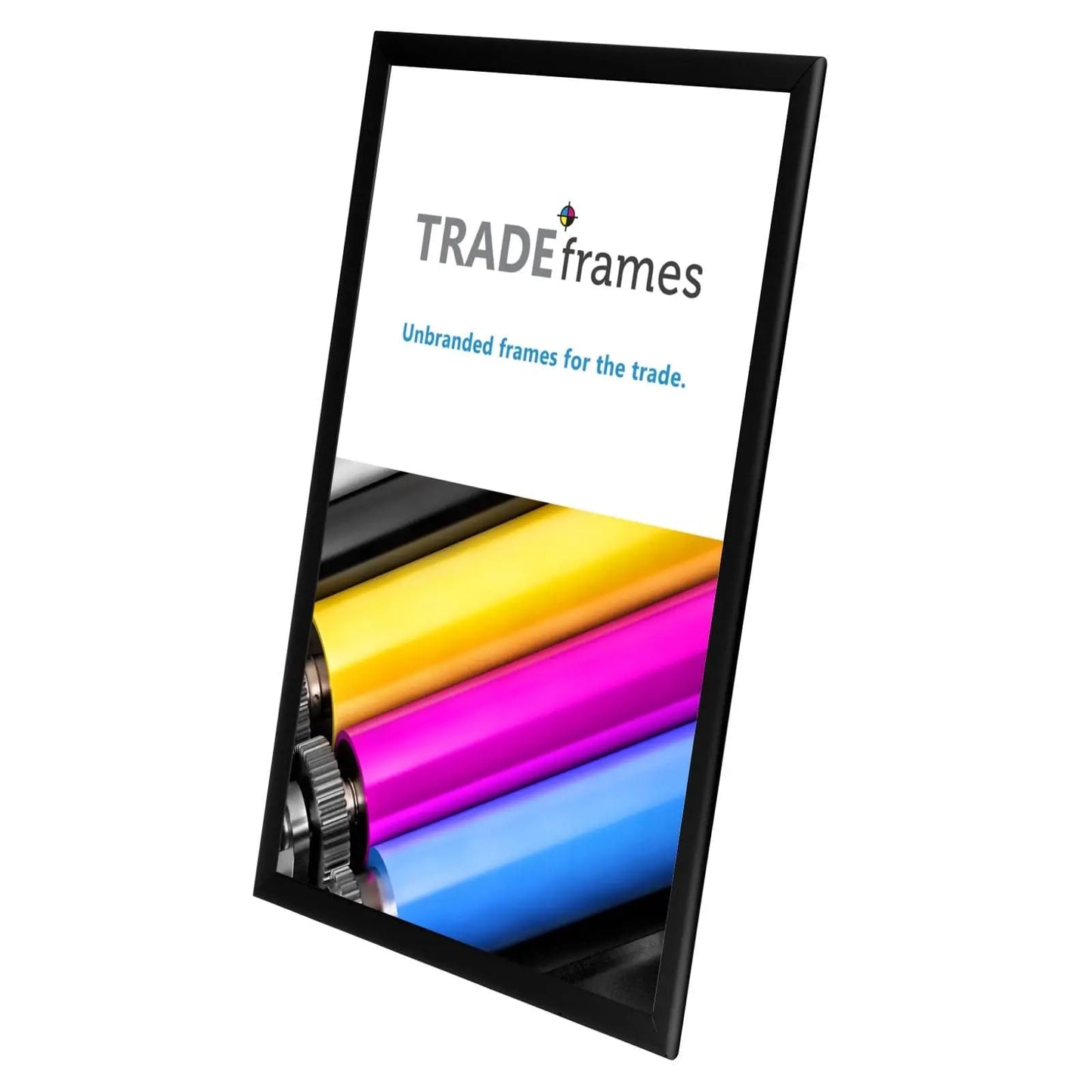 20x30 Inches Black Snap Frame - 1.25" Profile - Snap Frames Direct