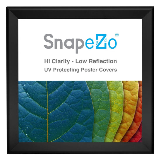 36x36 Black SnapeZo® Poster Snap Frame 1.7" - Snap Frames Direct