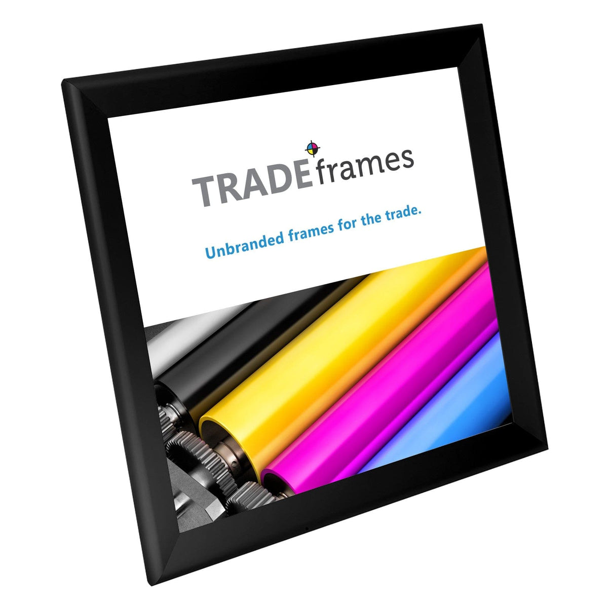 36x36 Black Snap Frame 1.7" Profile Snap Frames Direct